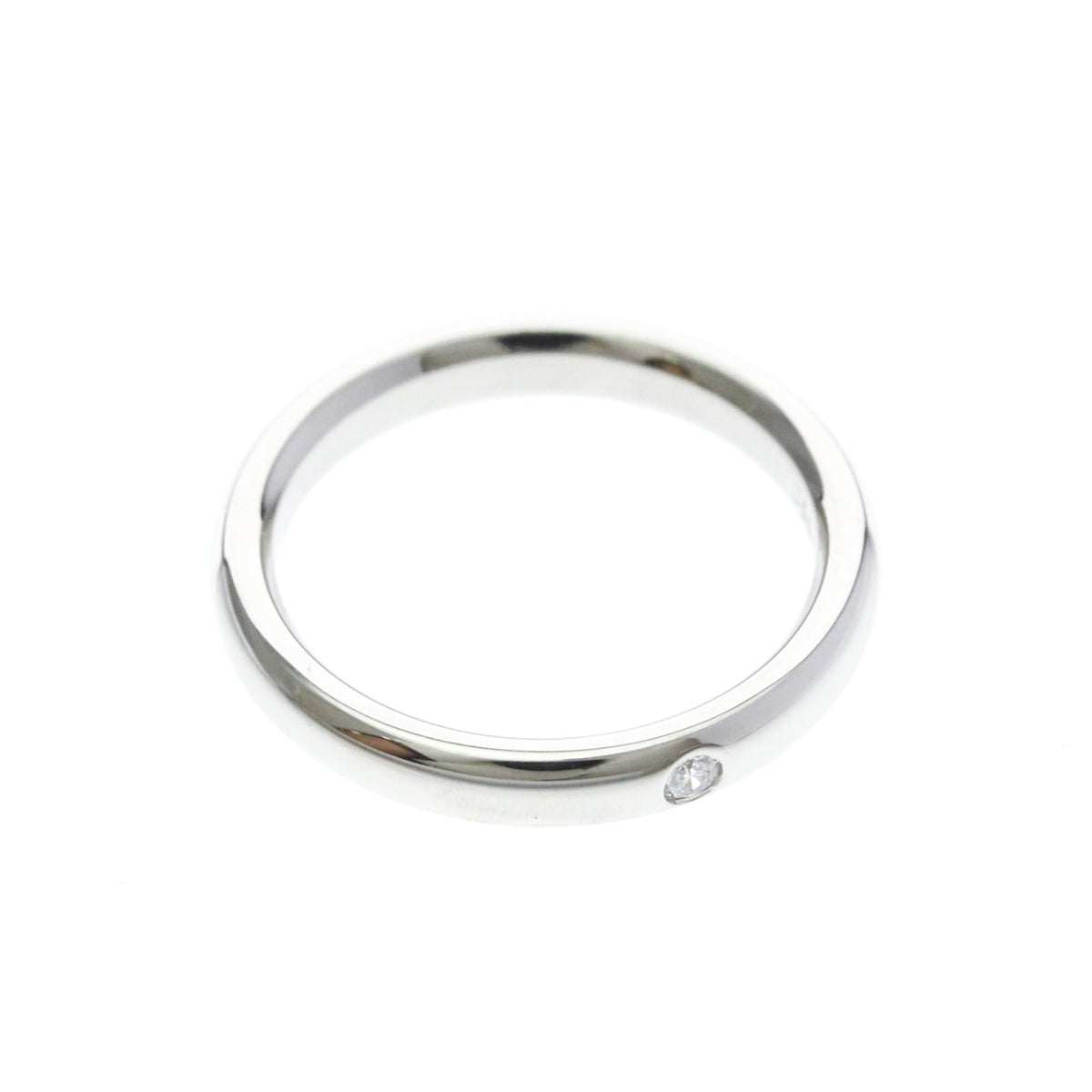 Tiffany Diamond Wedding Band · Platinum
