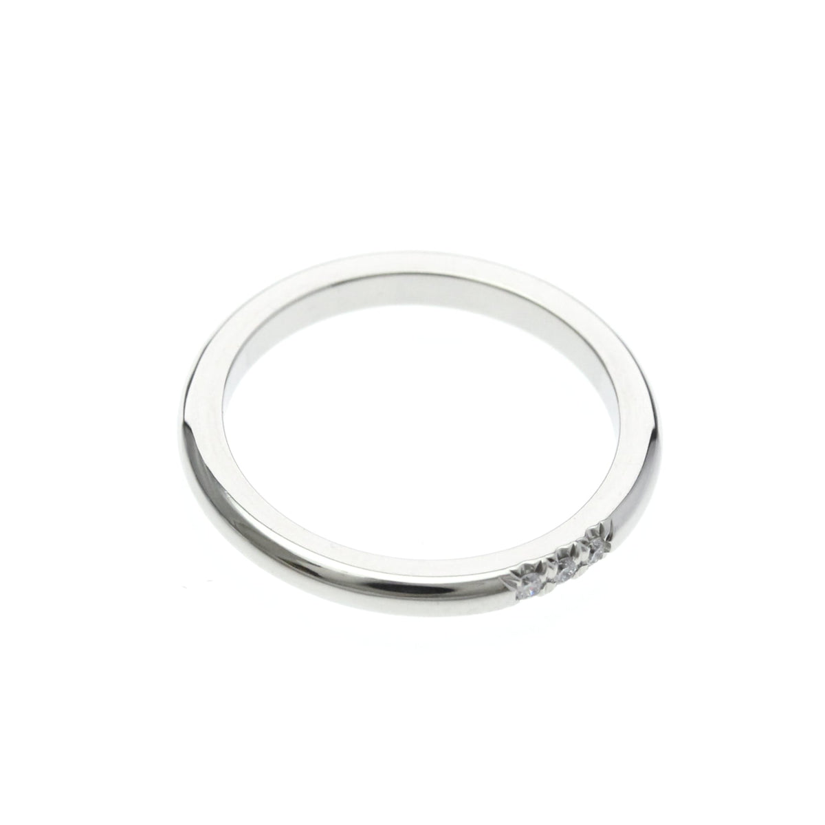 Tiffany Forever · Diamond · Platinum · Size 3.6 (EU 46.5)
