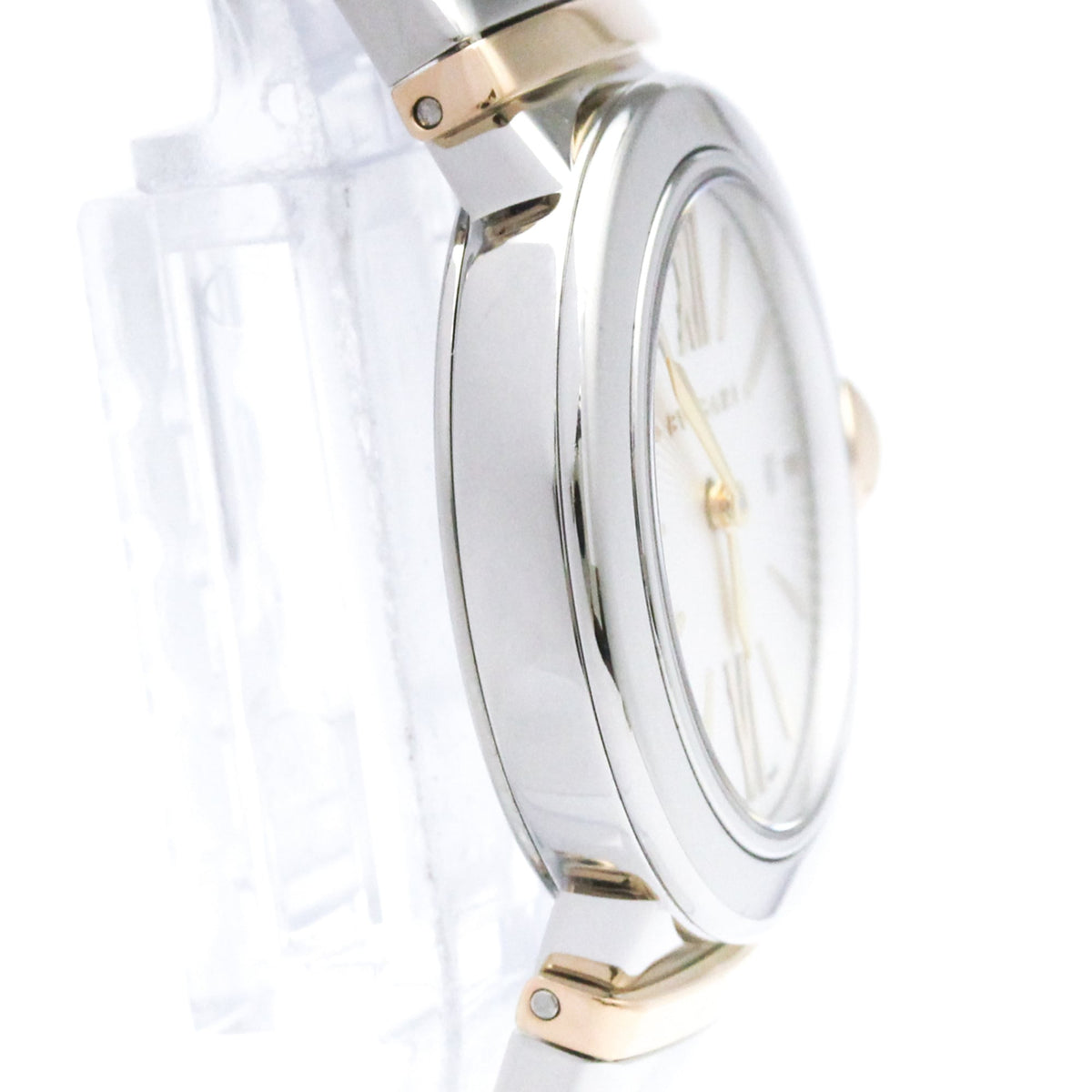 Bvlgari Lvcea · Rose Gold & Steel · Quartz