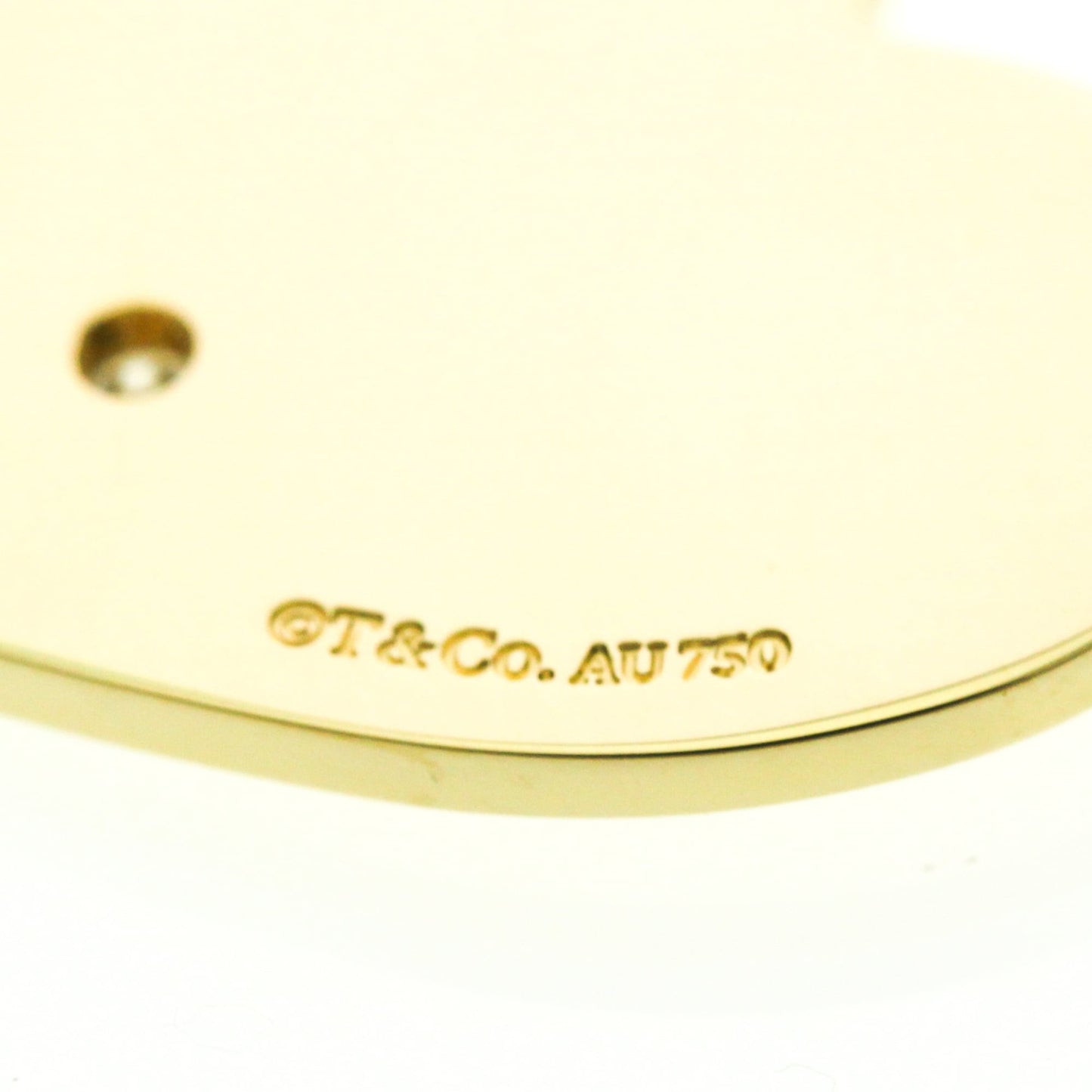 Tiffany Heart · Diamond · 18K Yellow Gold