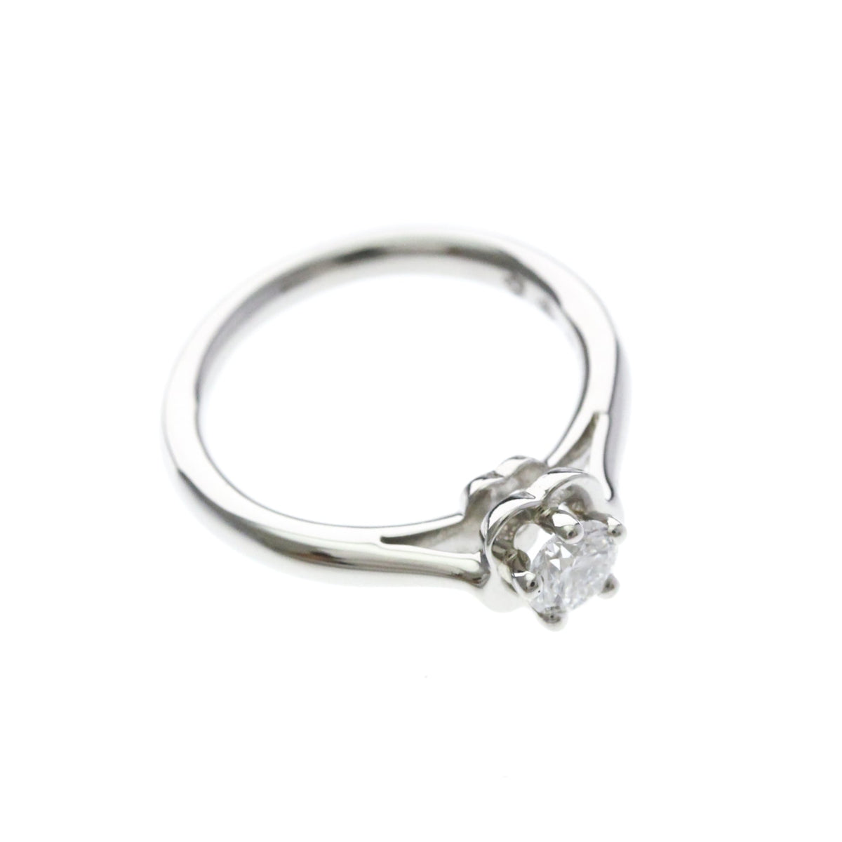 Chanel Camellia · Platinum · Diamond · Size 4 (EU 50)