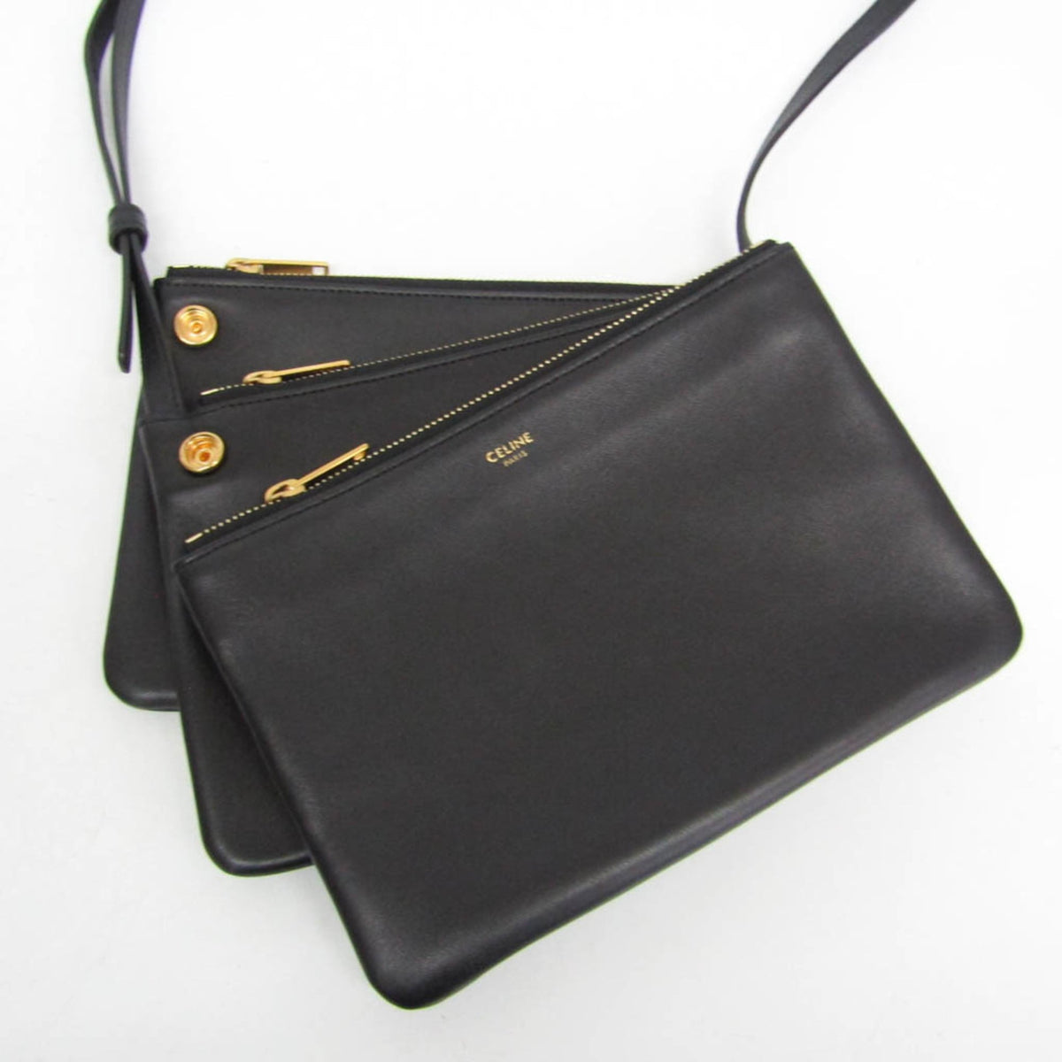 Celine Trio Small · Leather Crossbody
