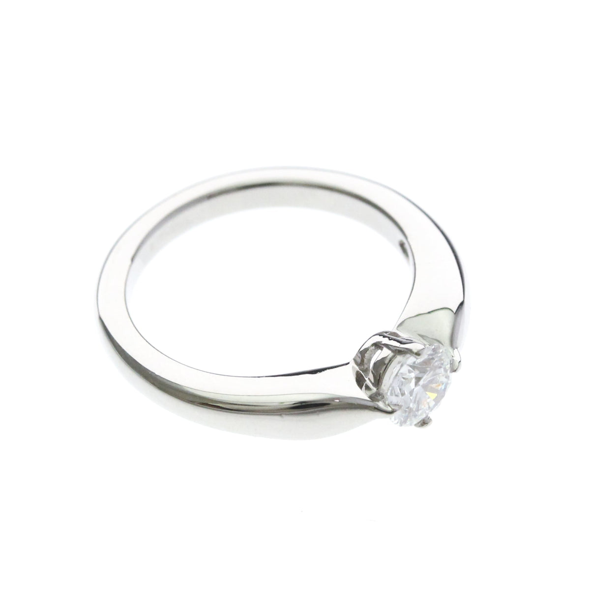 Bvlgari Diamond Engagement · Platinum · Size 3.5 (EU 48.75)