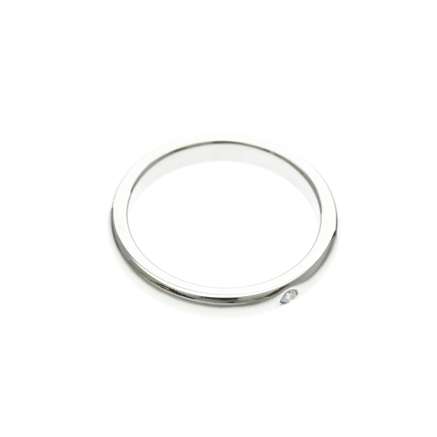 Tiffany Stacking Band · Platinum · Diamond