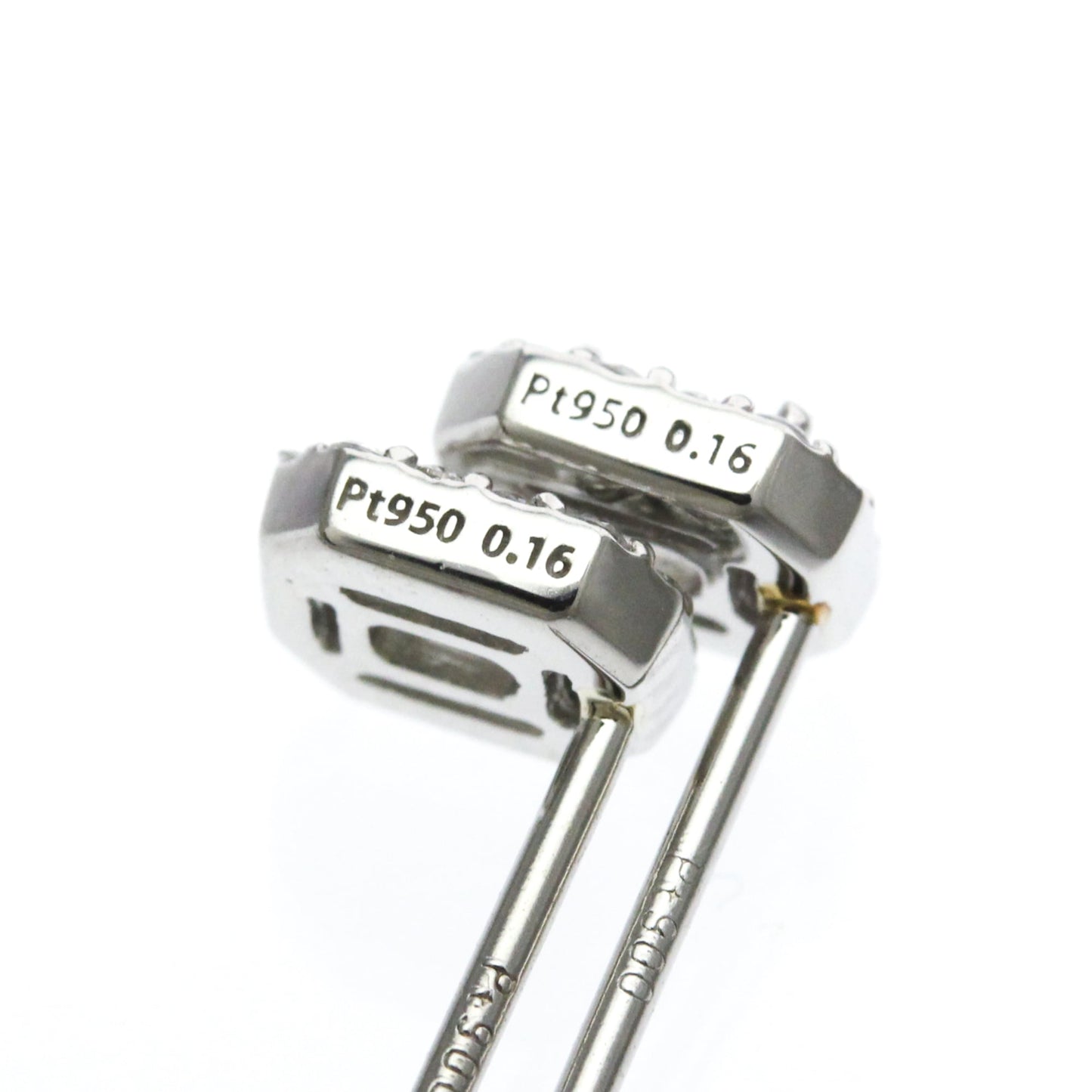 Ponte Vecchio Square Diamond · Platinum