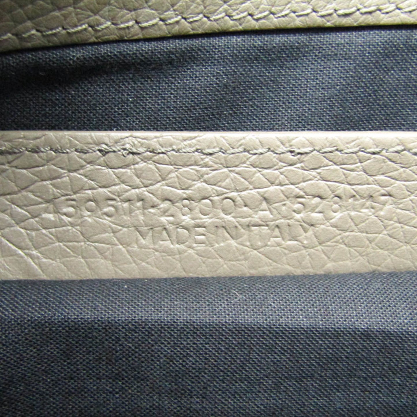 Balenciaga Classic · Greige Leather Clutch