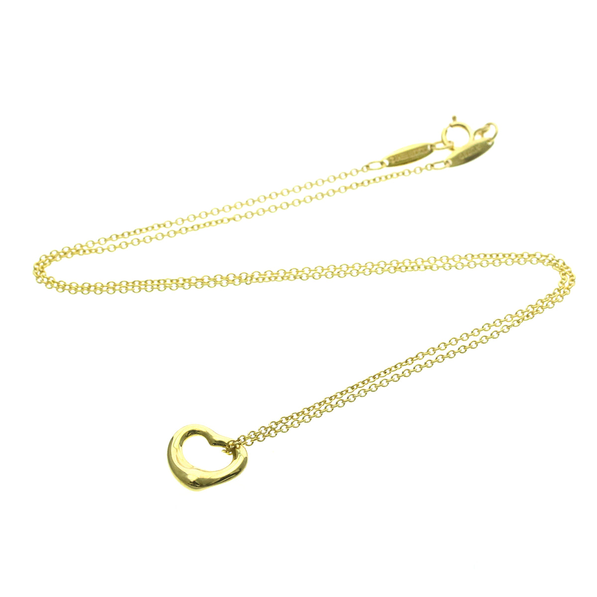 Tiffany Open Heart · 18K Yellow Gold