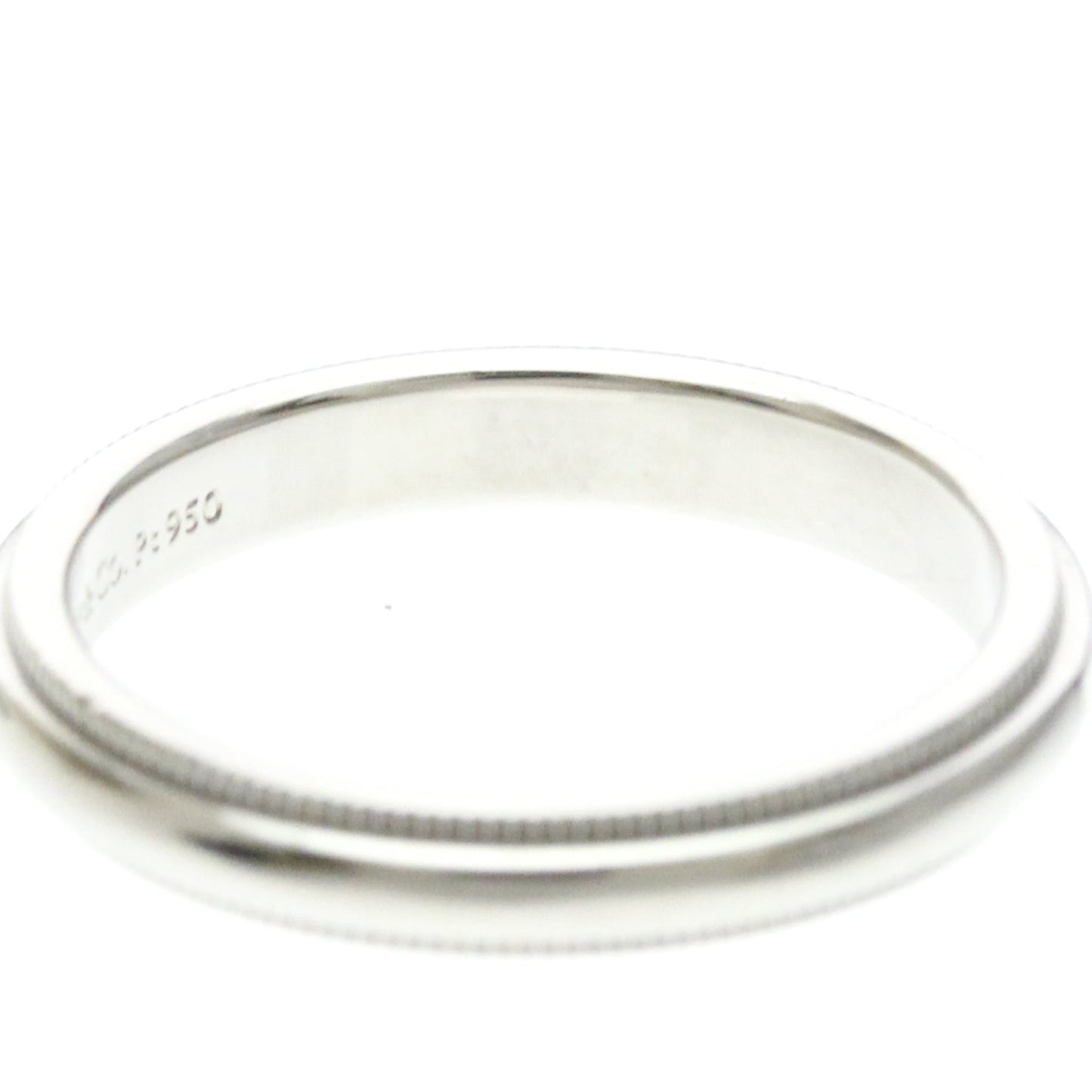 Tiffany Milgrain · Platinum