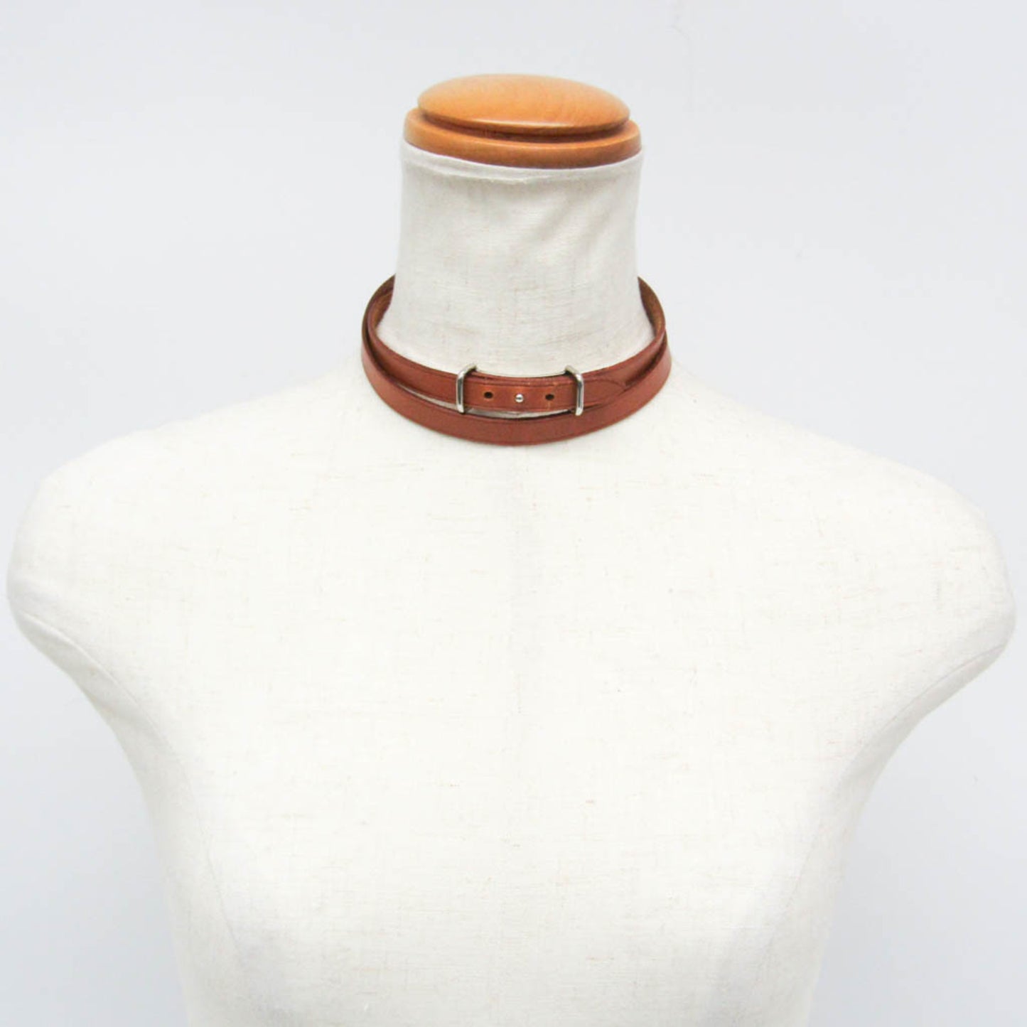 Hermès API II Choker · Leather