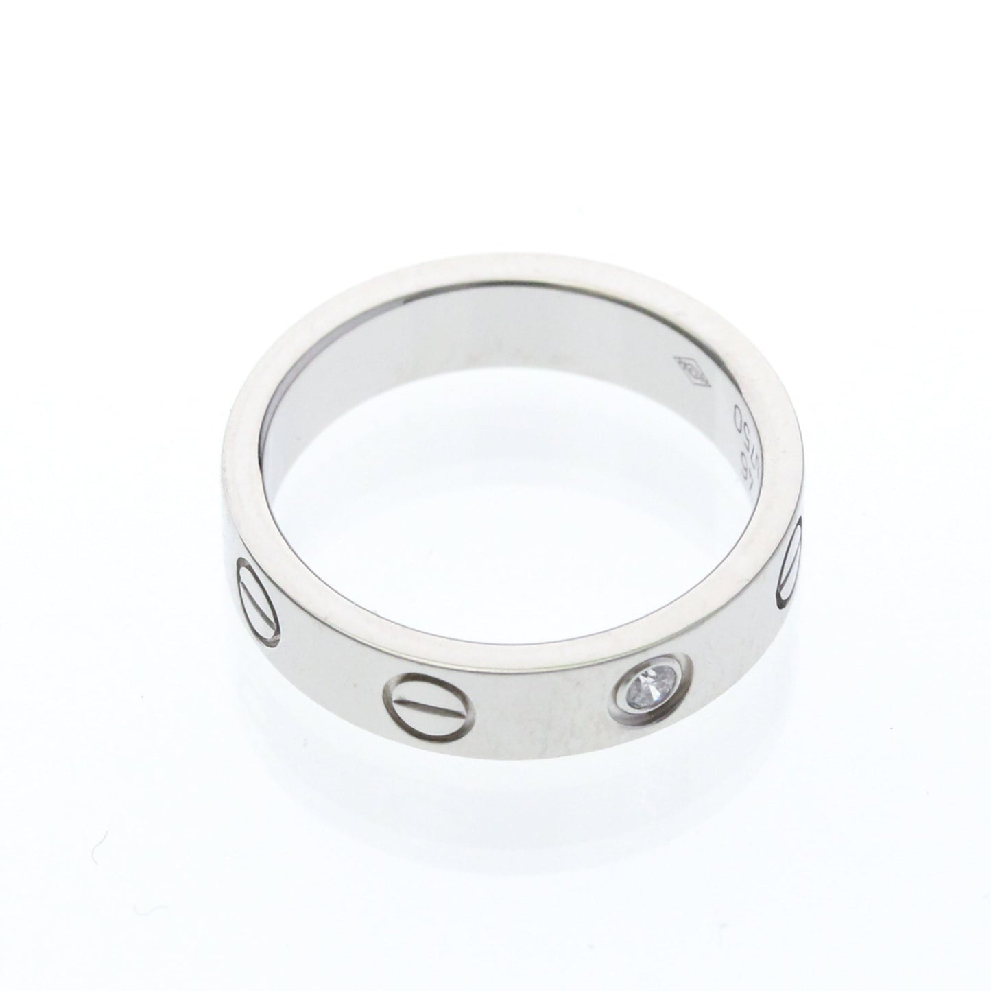 Cartier Mini Love · 18K White Gold · Diamond