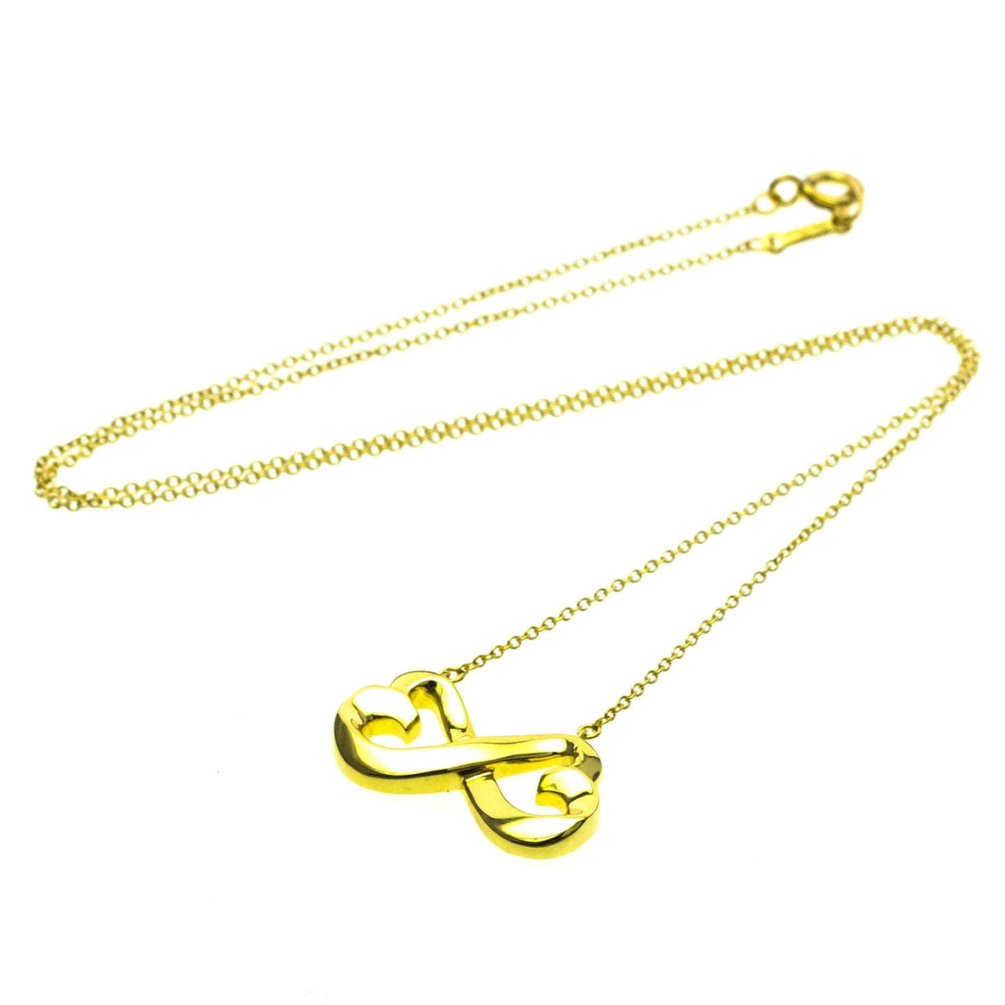 Tiffany Double Loving Heart · 18K Yellow Gold