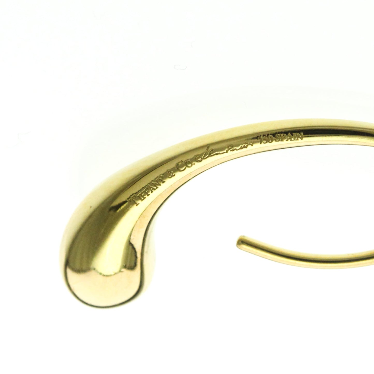 Tiffany Teardrop · 18K Yellow Gold