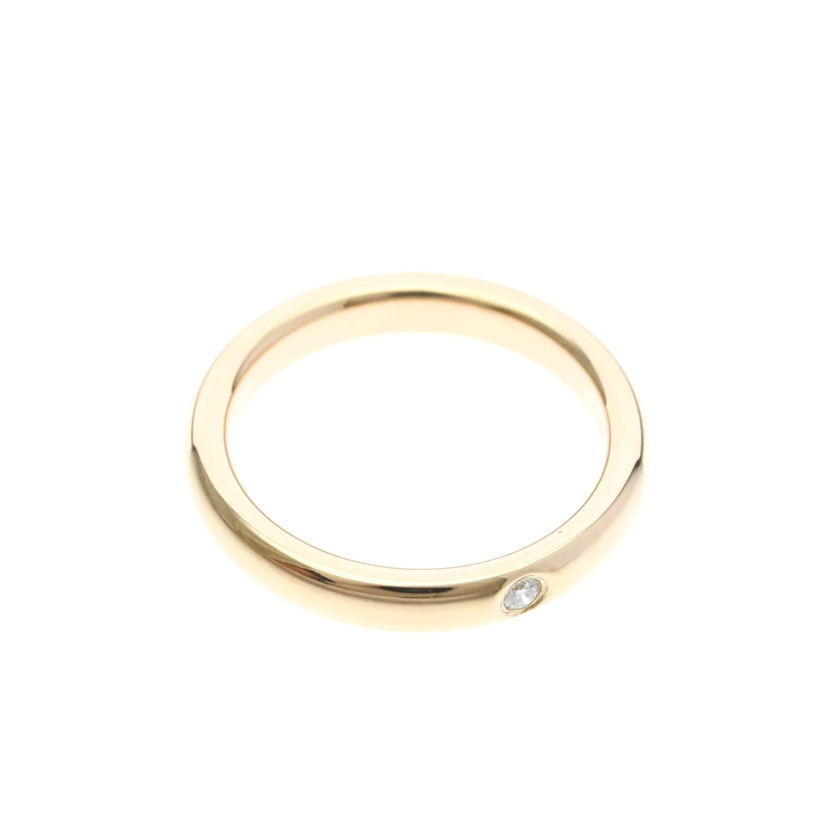 Tiffany Stacking Band · Diamond · Rose Gold