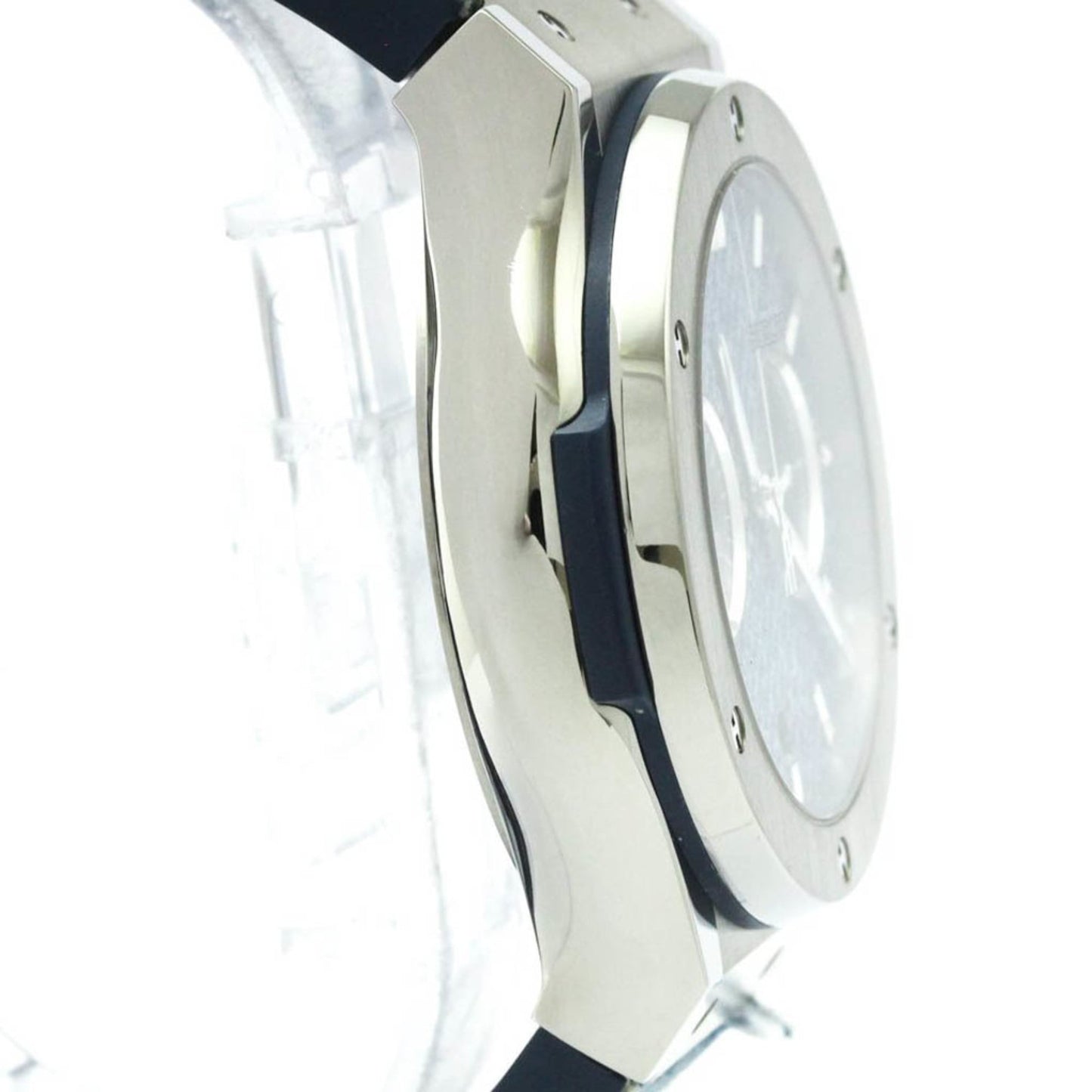 Hublot Classic Fusion Jeans · Titanium · Denim