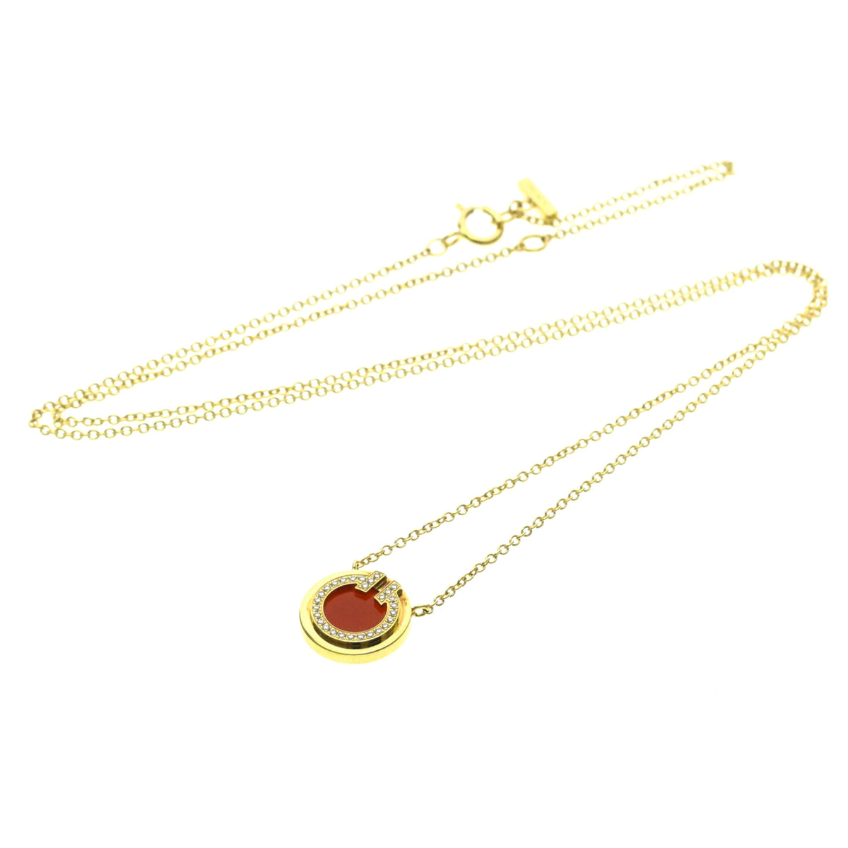 Tiffany T TWO · 18K Yellow Gold · Carnelian