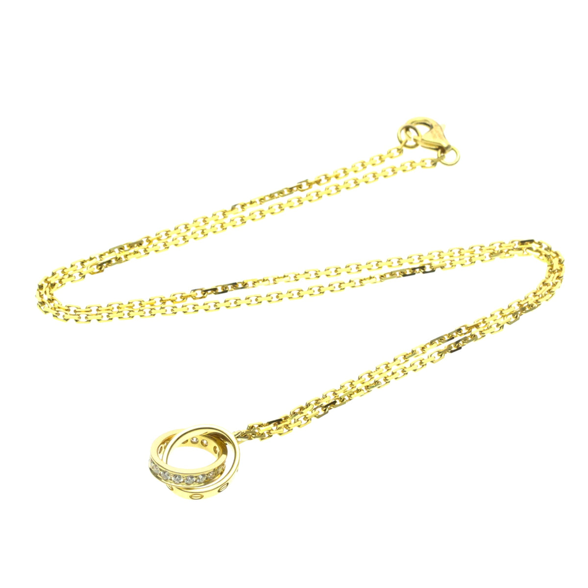 Cartier Baby Love · Diamond · 18K Yellow Gold