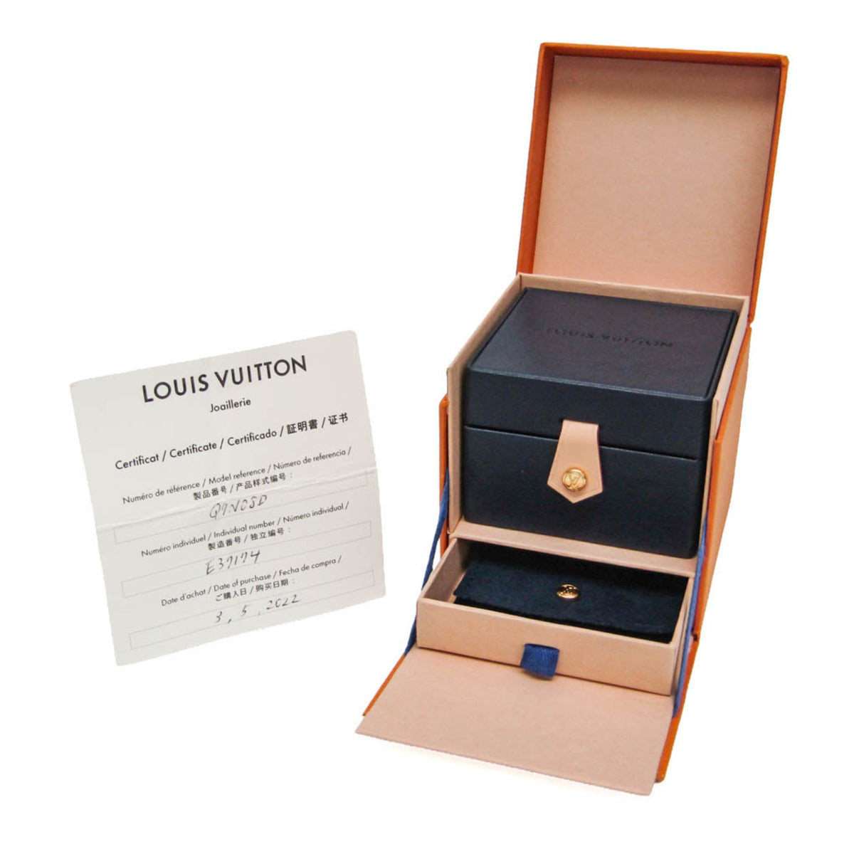 Louis Vuitton Sun Blossom Mini · Rose Gold · Size 5.25 (EU 53.13)
