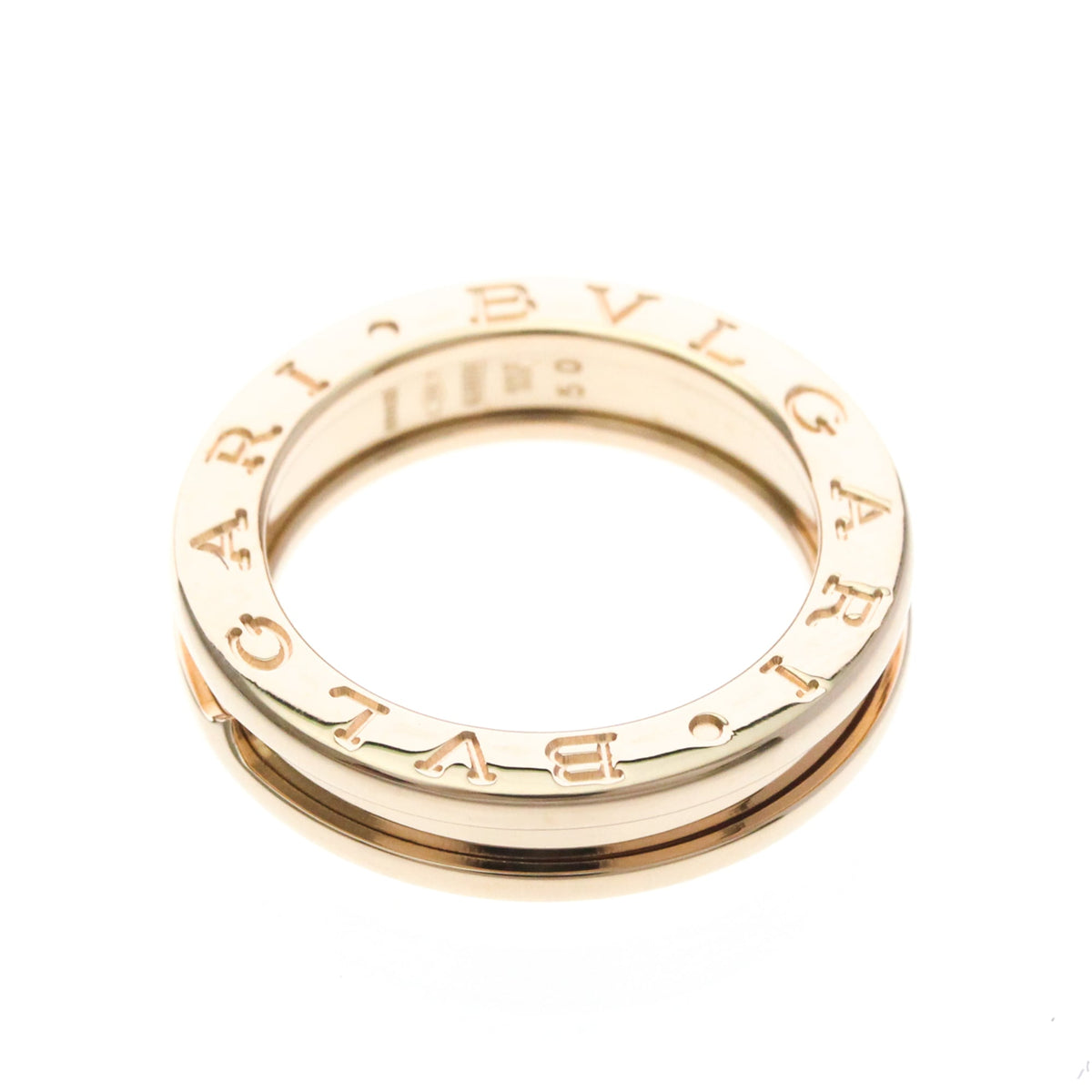 Bvlgari B.zero1 XS · 18K Yellow Gold · Size 5.25 (EU 53.13)