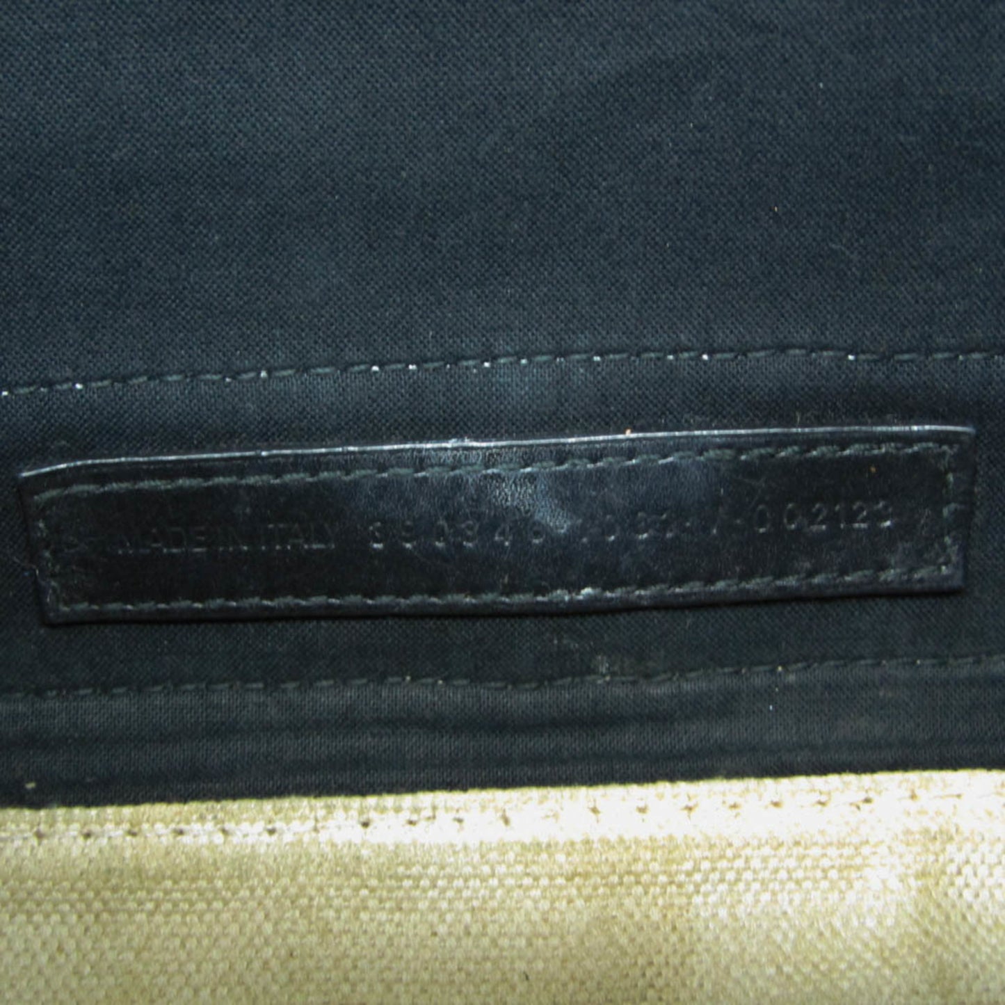 Balenciaga Navy Cabas XS · Canvas & Leather