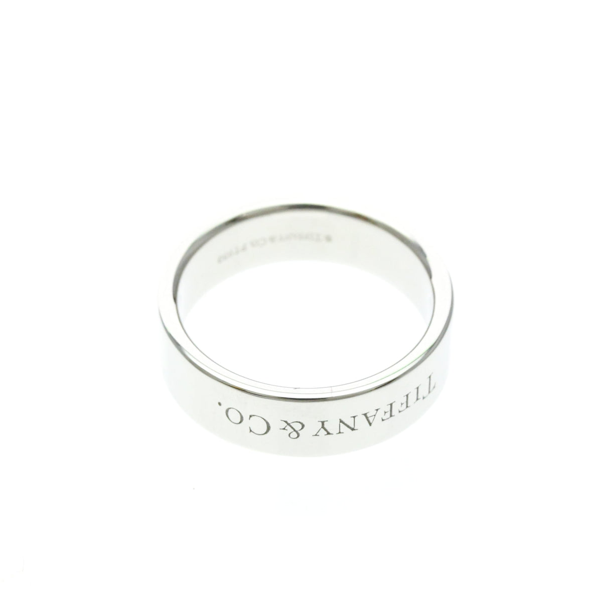 Tiffany Flat Band · Platinum