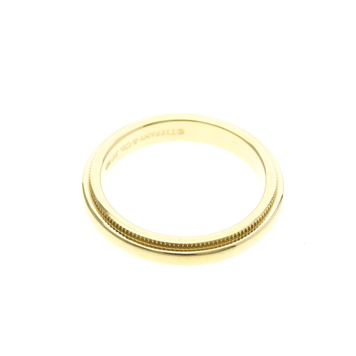 Tiffany Milgrain · 18K Yellow Gold