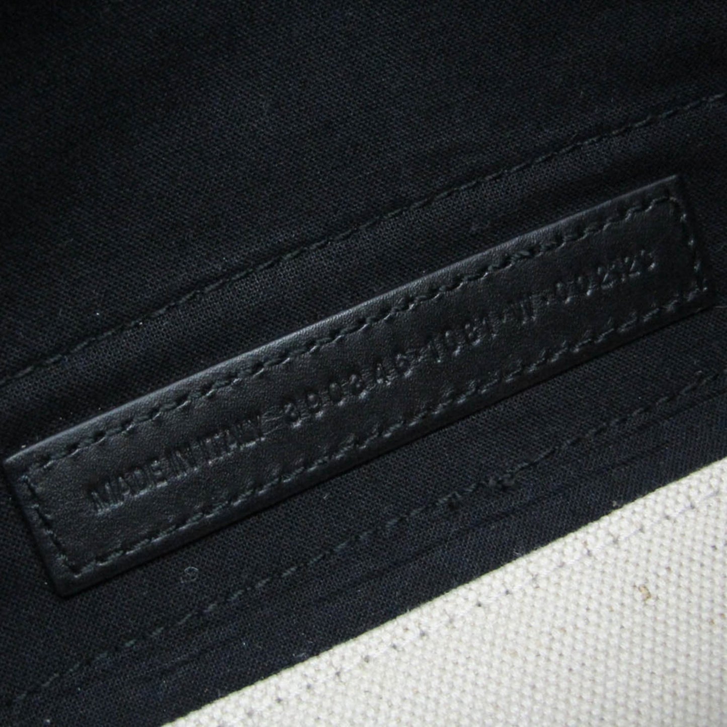 Balenciaga Navy Cabas XS · Canvas & Leather