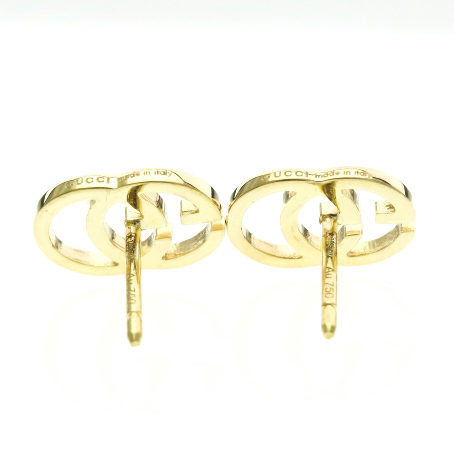 Gucci GG Running · 18K Yellow Gold · Studs