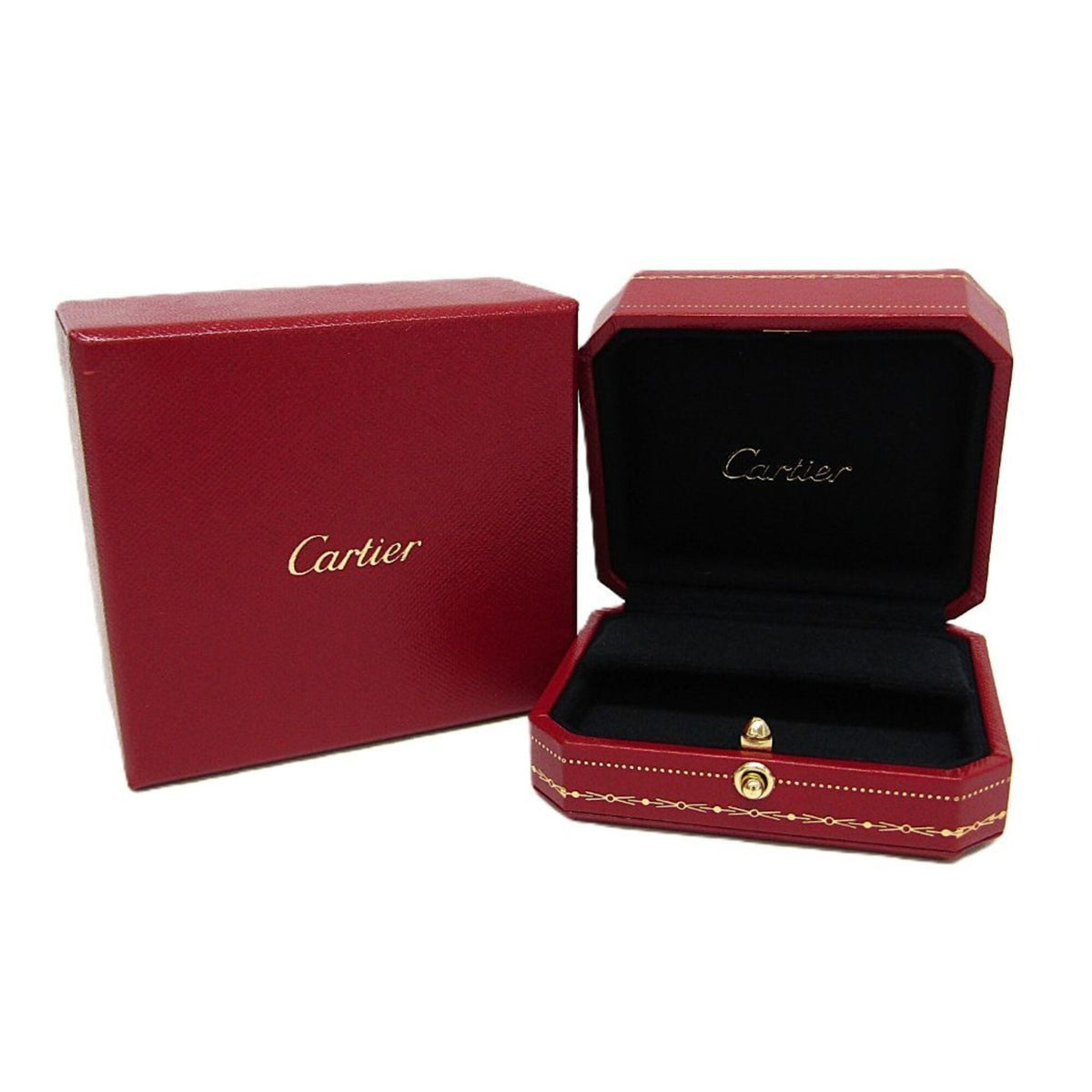 Cartier Trinity · Tri-Gold Hoop Earrings