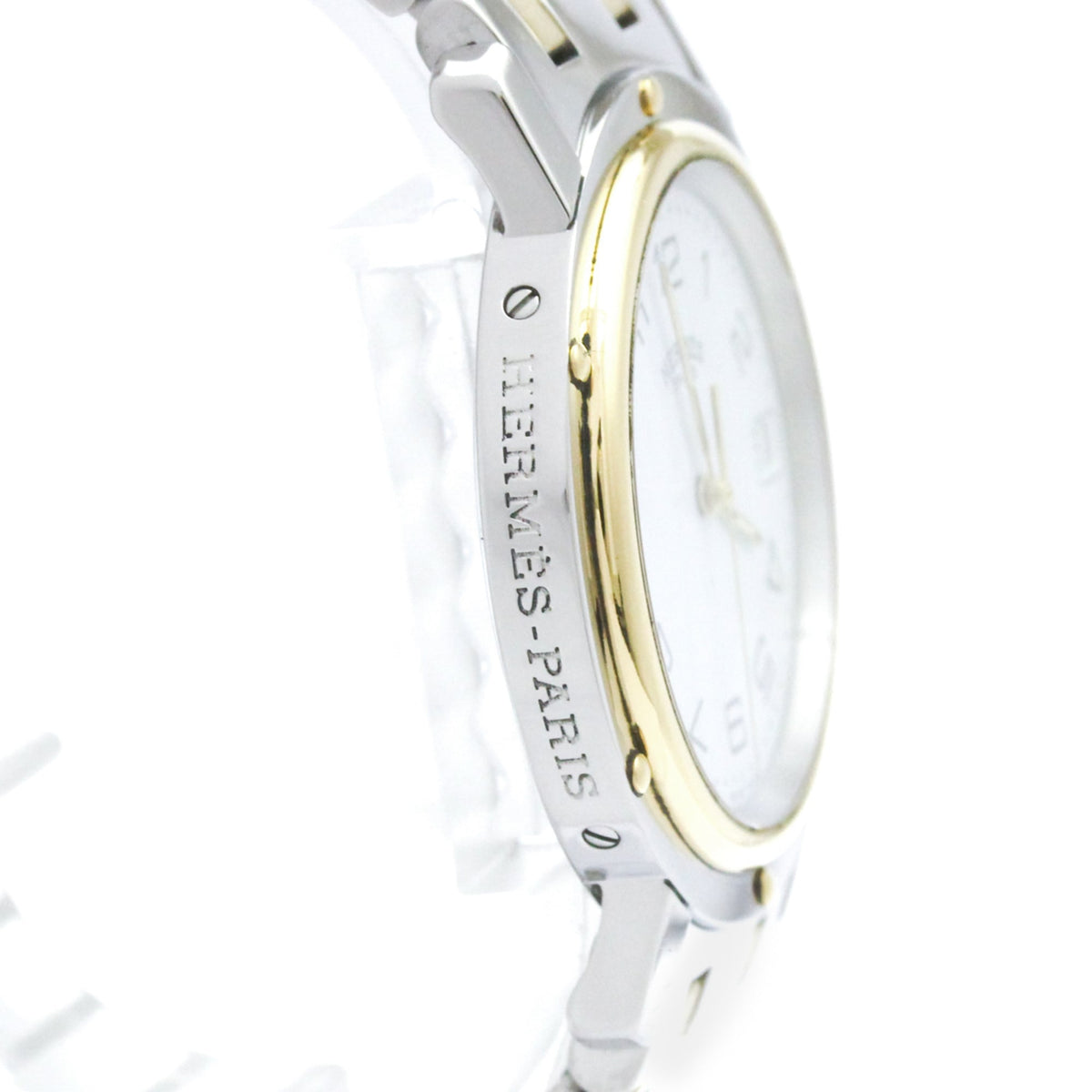 Hermès Clipper · Gold Plated Steel · Quartz