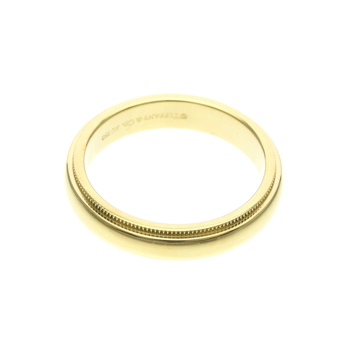 Tiffany Milgrain · 18K Yellow Gold