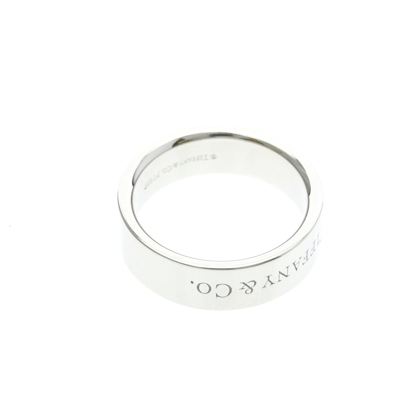 Tiffany Flat Band · Platinum