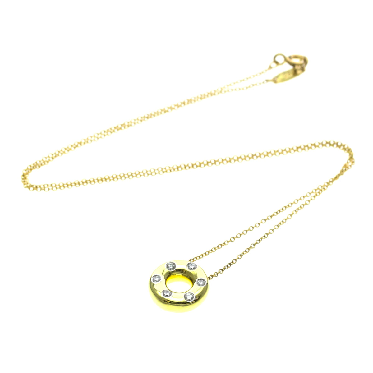 Tiffany Dots Circle · Diamond · Platinum