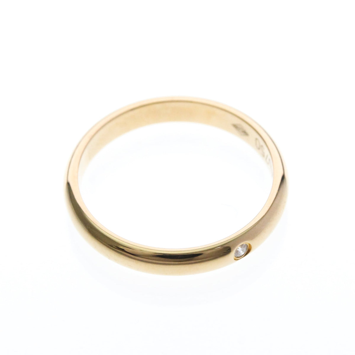 Cartier 1895 Wedding · Diamond · Rose Gold · Size 4 (EU 50)