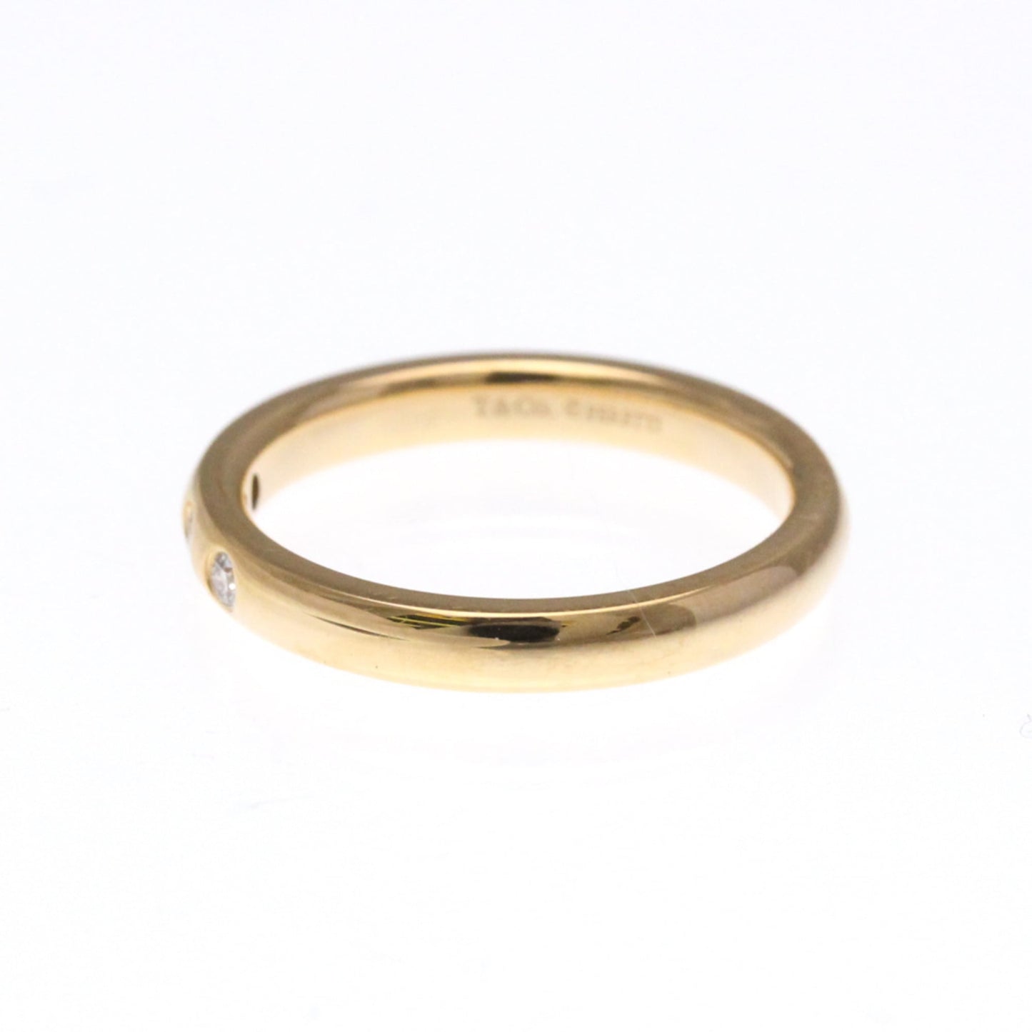 Tiffany Stacking Band · 3 Diamond · Rose Gold