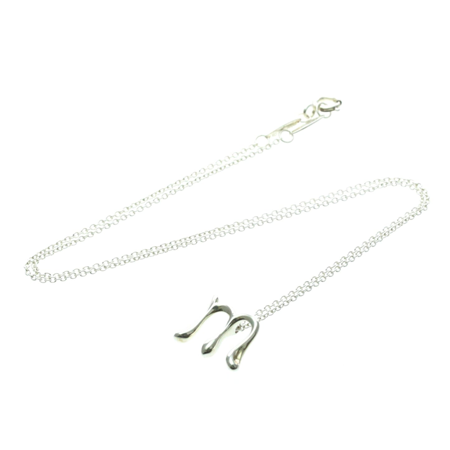 Tiffany Letter M · Sterling Silver
