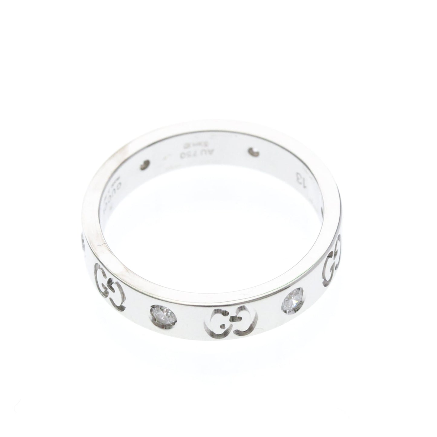 Gucci Icon · Diamond · 18K White Gold