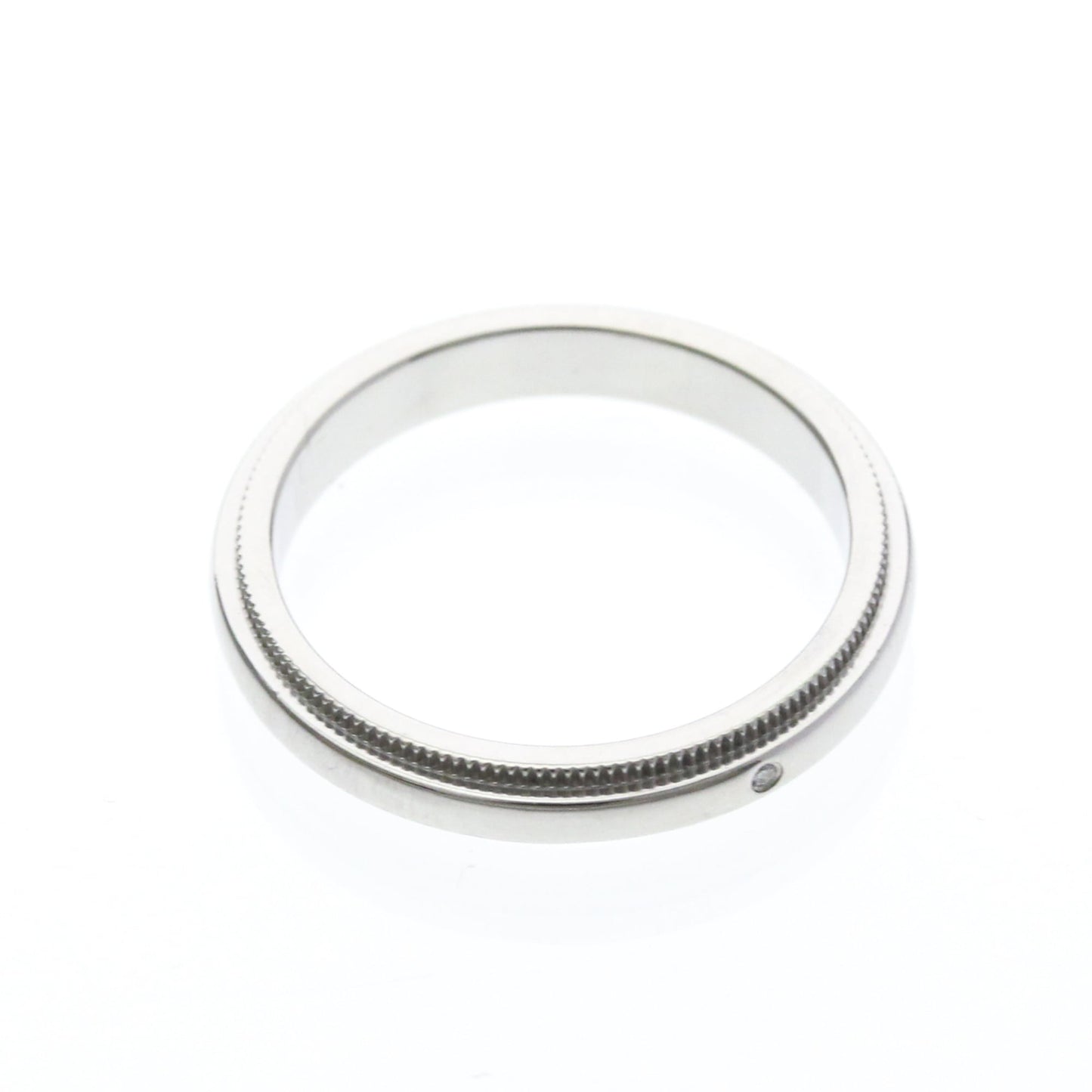 Tiffany Milgrain · Platinum · Diamond