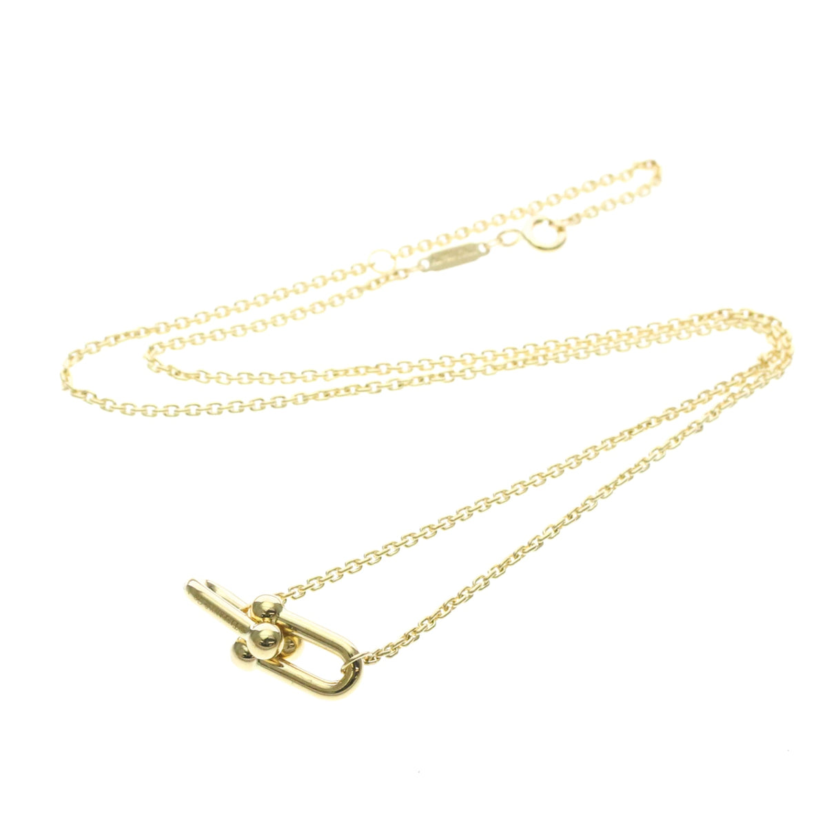 Tiffany Hardware Double Link · 18K Yellow Gold