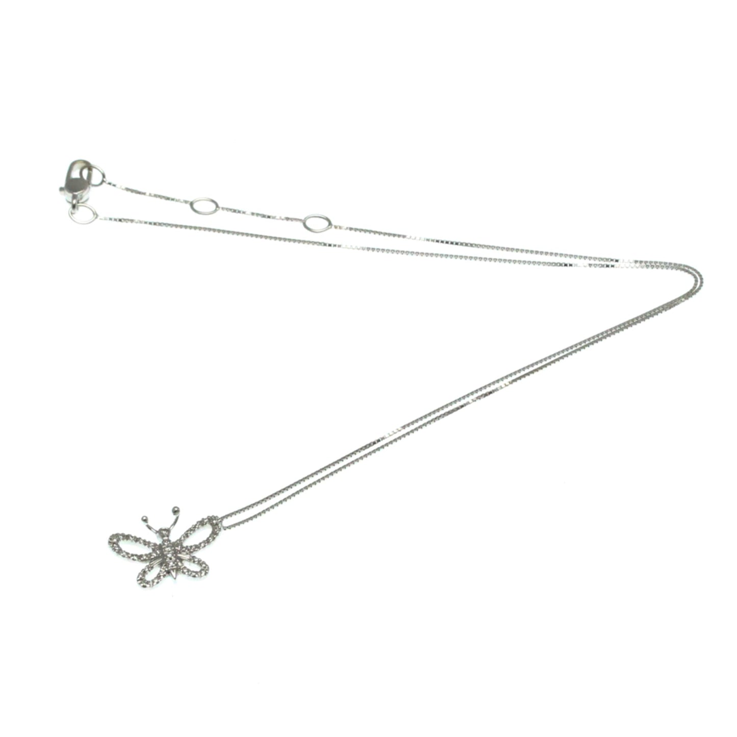 Gucci Butterfly · 18K White Gold · Diamond