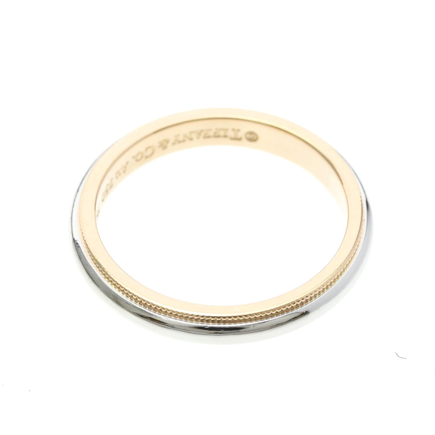 Tiffany Milgrain · Rose Gold & Platinum