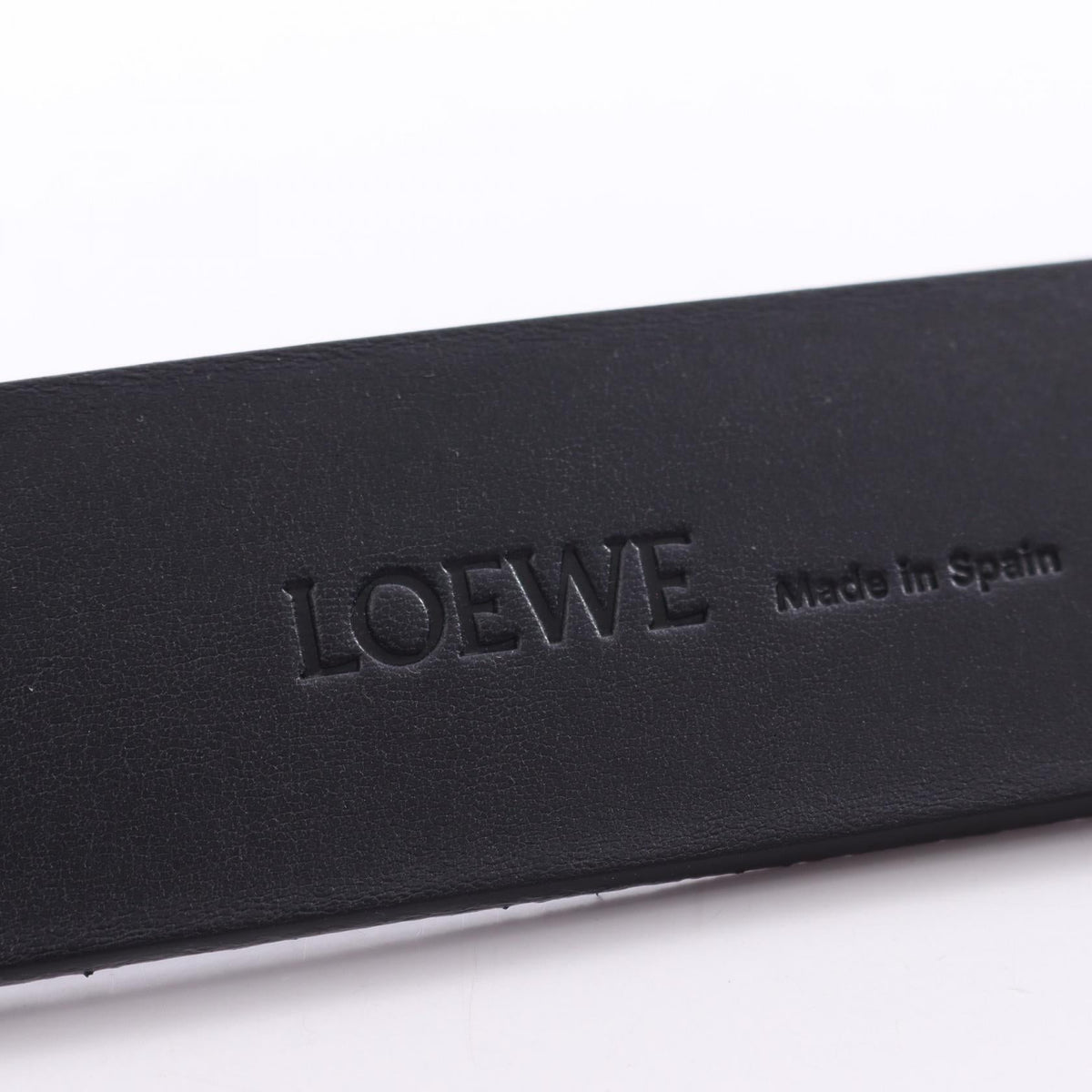 LOEWE Chunky Anagram · Leather Belt