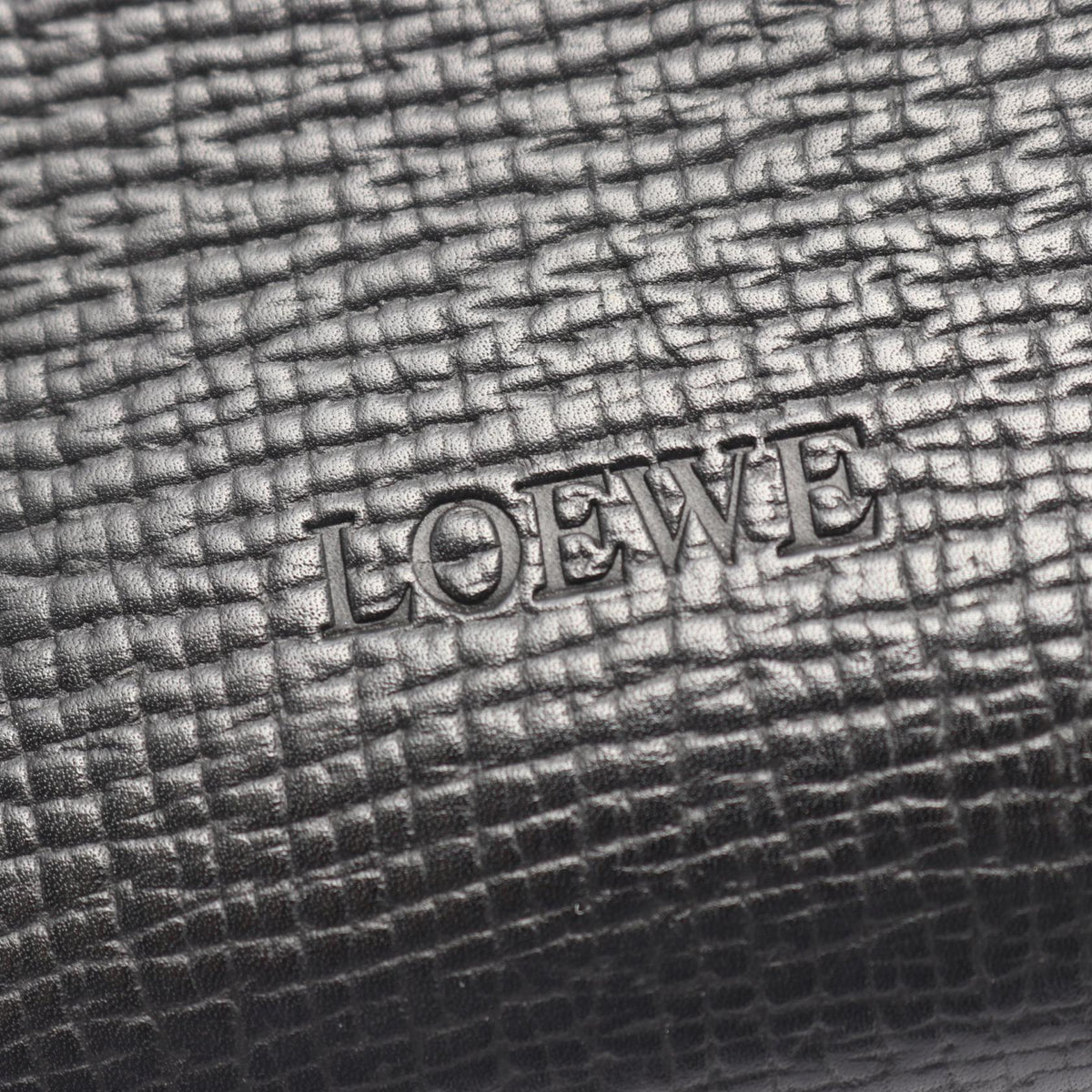 Loewe Embossed Logo Shoulder · Leather