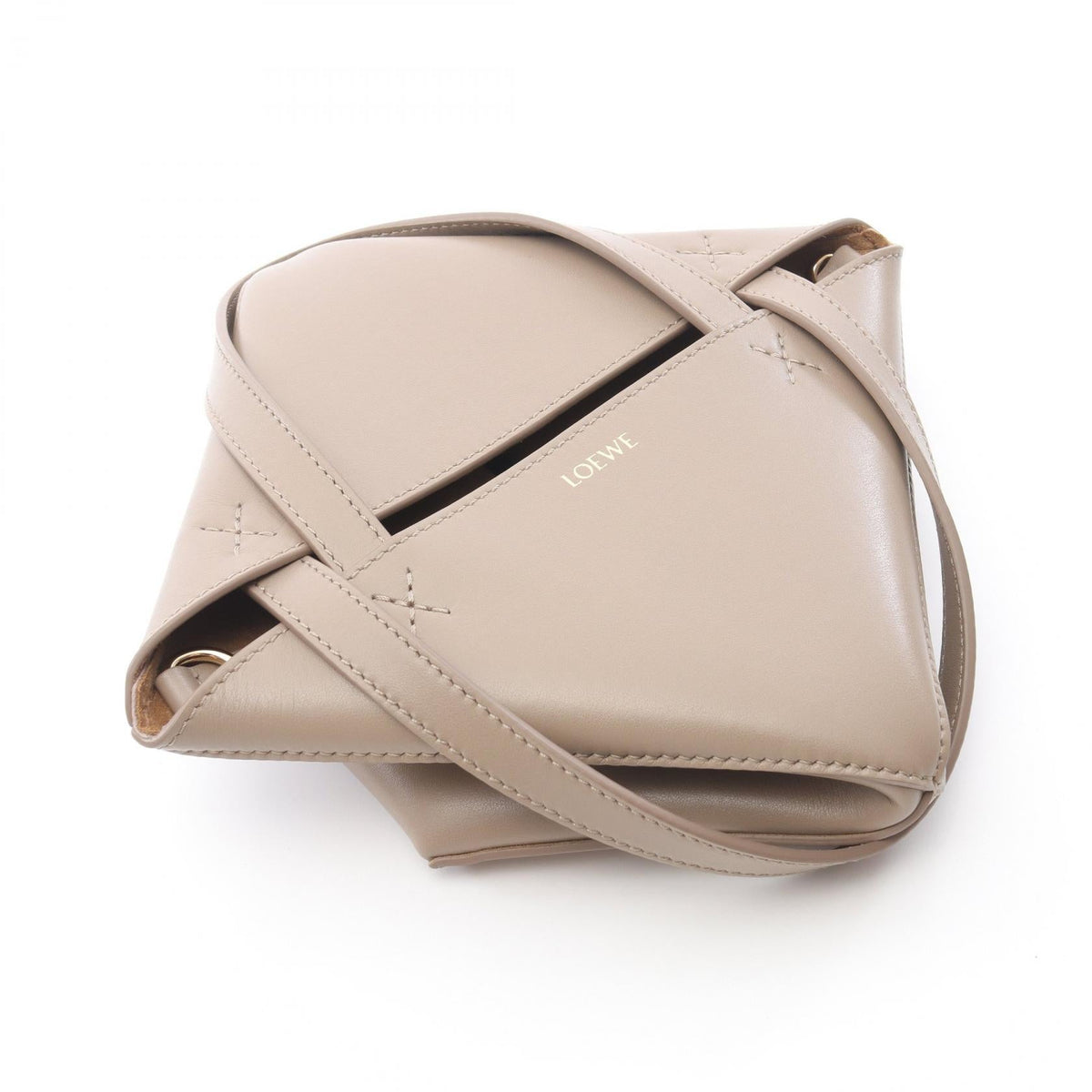 Loewe Puzzle Fold Mini · Leather