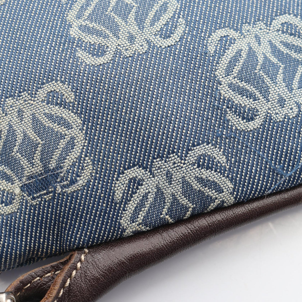 LOEWE Anagram · Canvas Leather Crossbody
