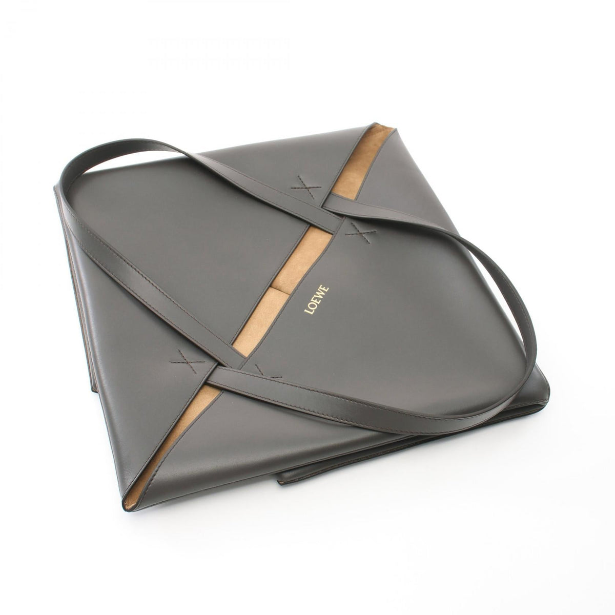 Loewe Puzzle Fold Large Tote · Leather