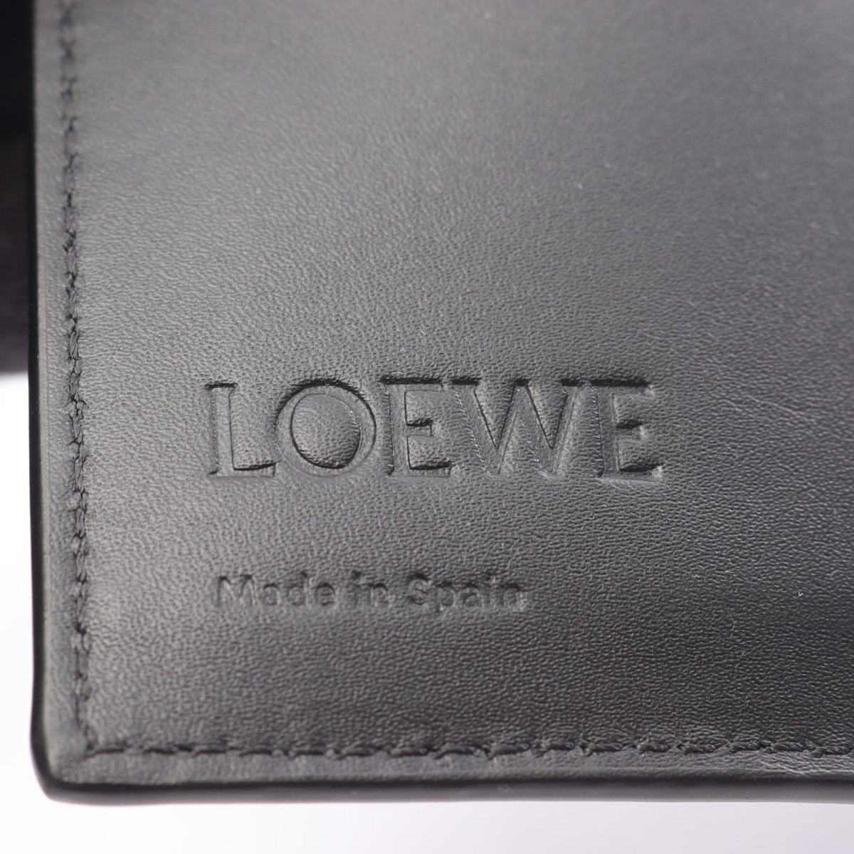 LOEWE Anagram Trifold Wallet · Leather