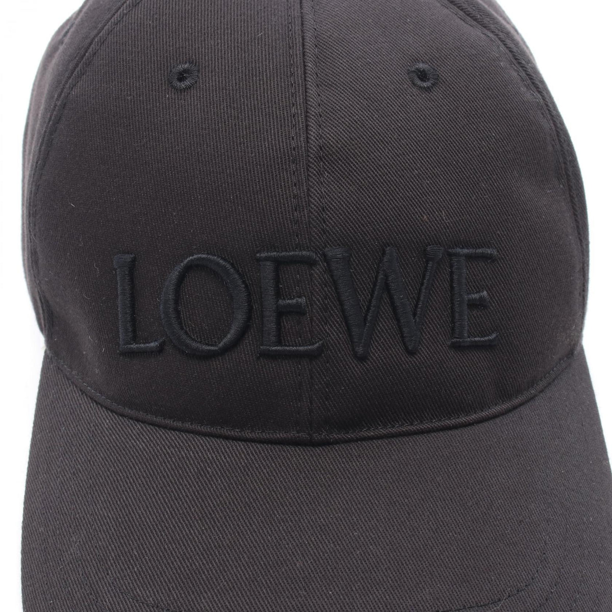 Loewe · Logo Embroidered Cotton Cap