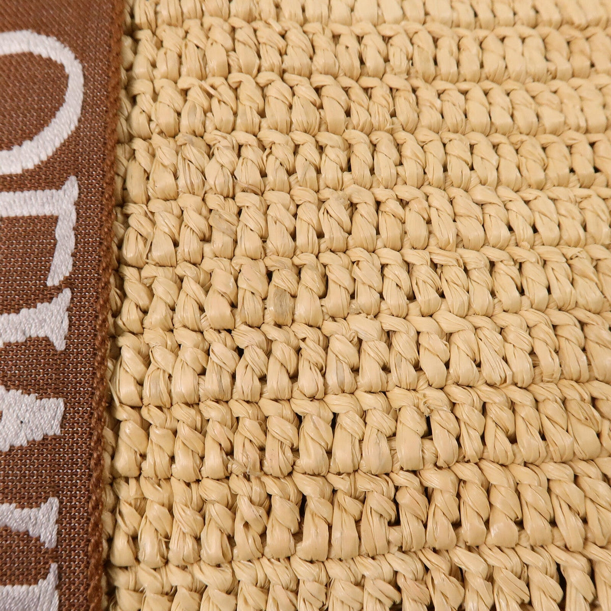 Loewe Fold Shopper · Raffia