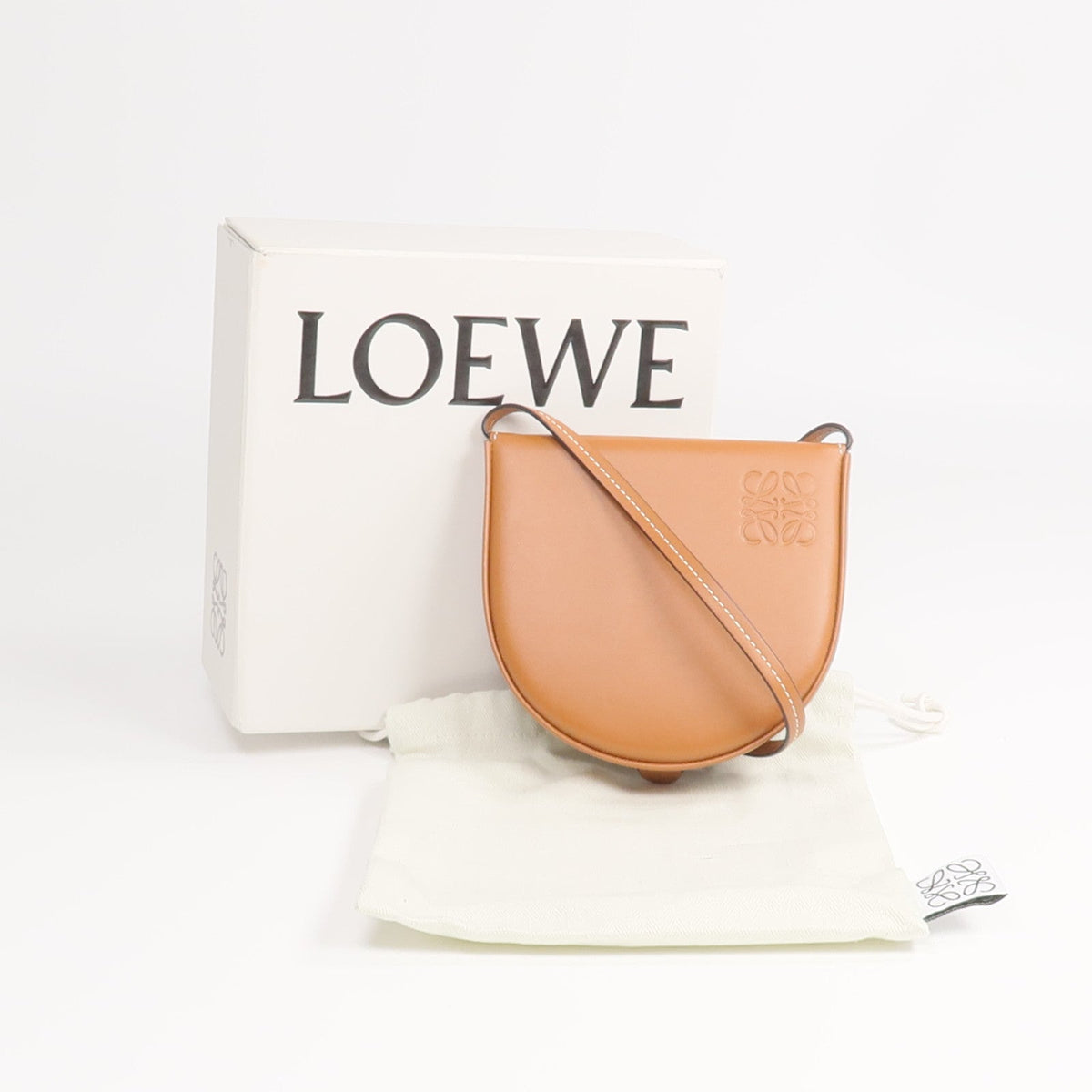 Loewe Mini Heel Pouch · Calfskin