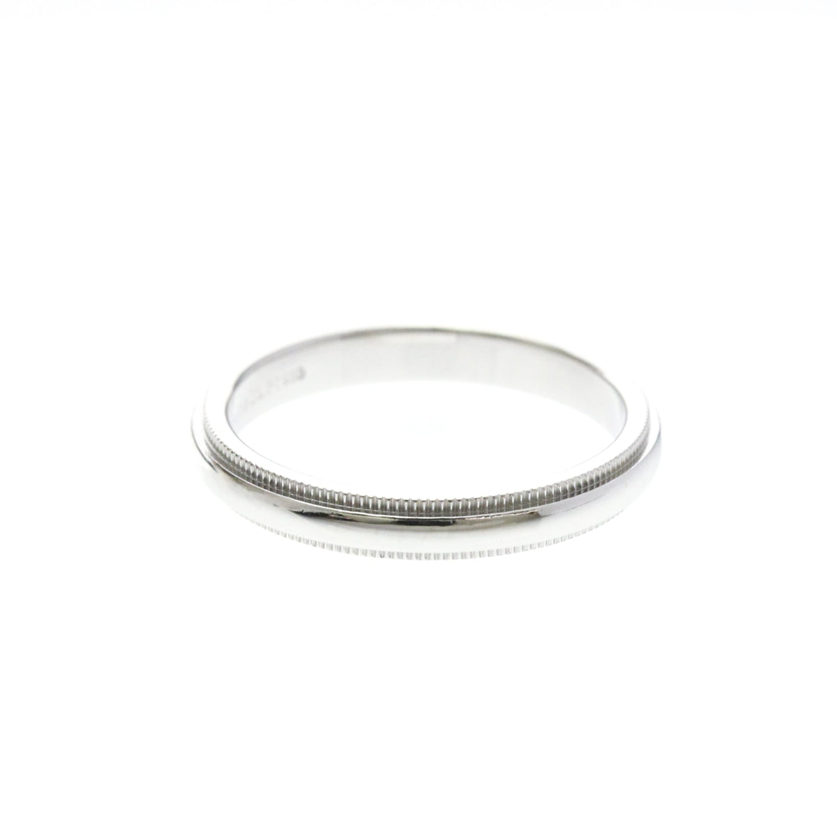 Tiffany Milgrain · Platinum